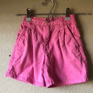 Girls Shorts Duck Head Vintage 90’s Pink Bermuda Shorts Girls Size 4
